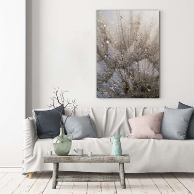 Dandelion Seeds - Wrapped Canvas Print