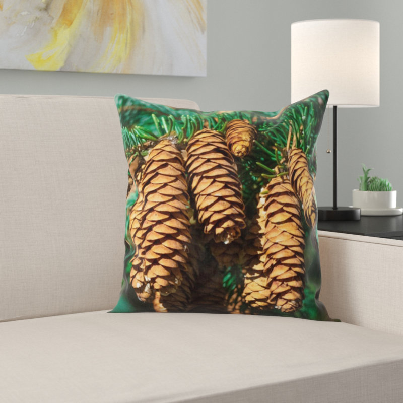 Coussin décoratif arbre sapin
