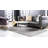 Glam Geometric Gray Silver Area Rug-97881532