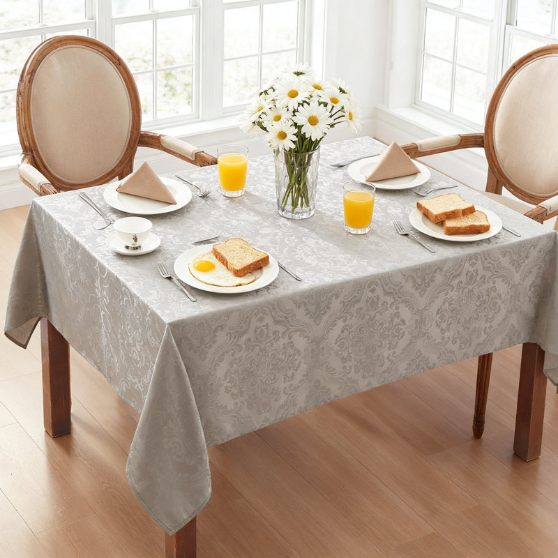 Nappe en tissu imperméable, résistante aux taches et aux plis, Home