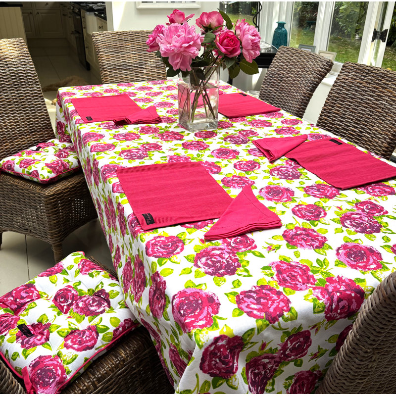 Sigourney Tablecloth, Large, White