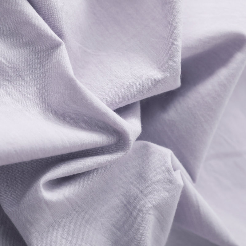 Pillowcases, Washed CottonBreathable Pillow Cases, Envelope Closure - NTBAY, Queen Pillowcases, Purple