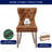 Tufted Leather Upholstered Wing Back Parsons Chair (Set Of 8)-1807697790-1807697786