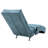  Linen Massage Chaise Lounge Indoor with Remote Control Ergonomic Electric Massage Long Lounger with 5 Modes-271611837
