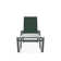 Holna Outdoor Rust-Resistant Metal Chaise Lounge