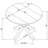 Fairbairn 42" Round Drop Leaf Wood Pedestal Dining Table