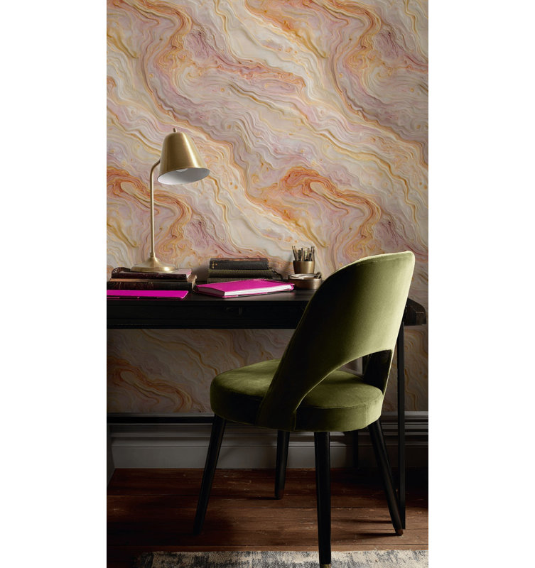 Papier peint abstrait avec décoration murale amovible