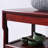 Simple multi-layer solid wood shelving