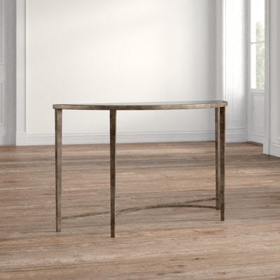 Aveline 50'' Glass Top Console Table