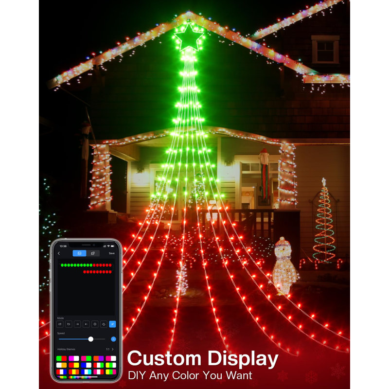 Aneisha 360cm LED Indoor / Outdoor String Lights