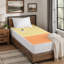 Protège-matelas 1 pièce chauffant - Double, blanc