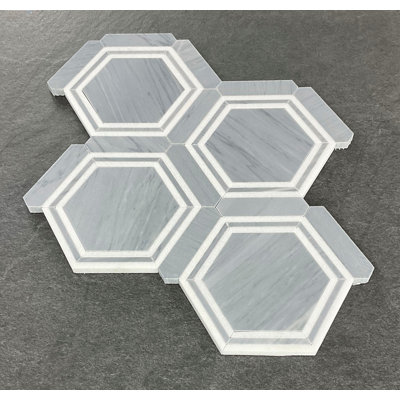 Marble Honeycomb Mosaic Wall & Floor Tile