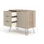Muni 3 Drawer, 1 Door Small Sideboard Industrial Design