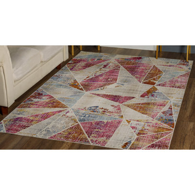 Anselmo Geometric Indoor Rug
