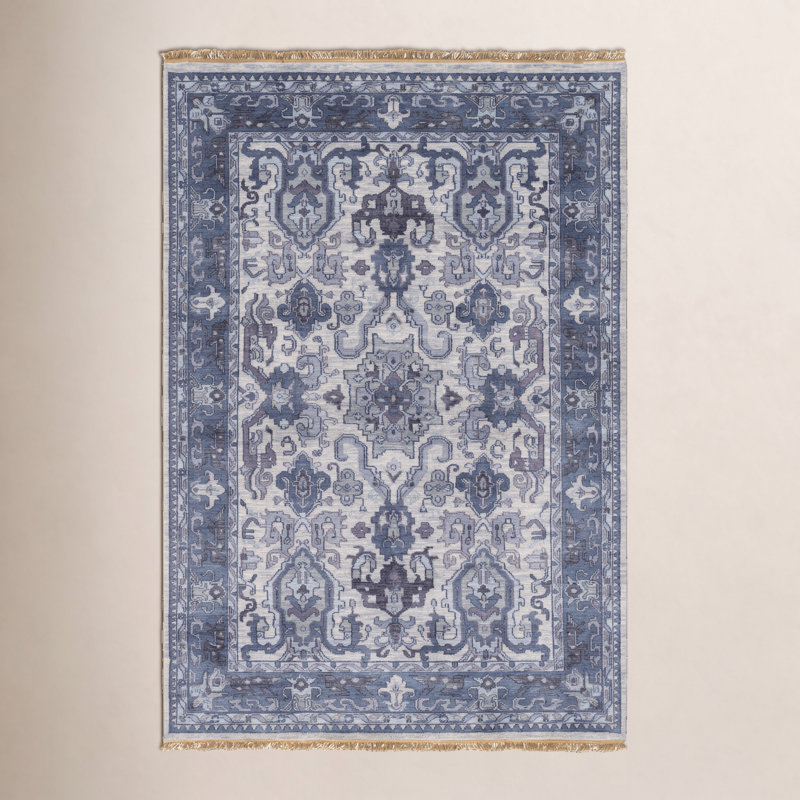 Mulane Oriental Indoor Rug, Rectangle 5'6" x 8'6"