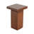 Walnut Wood Square End Table