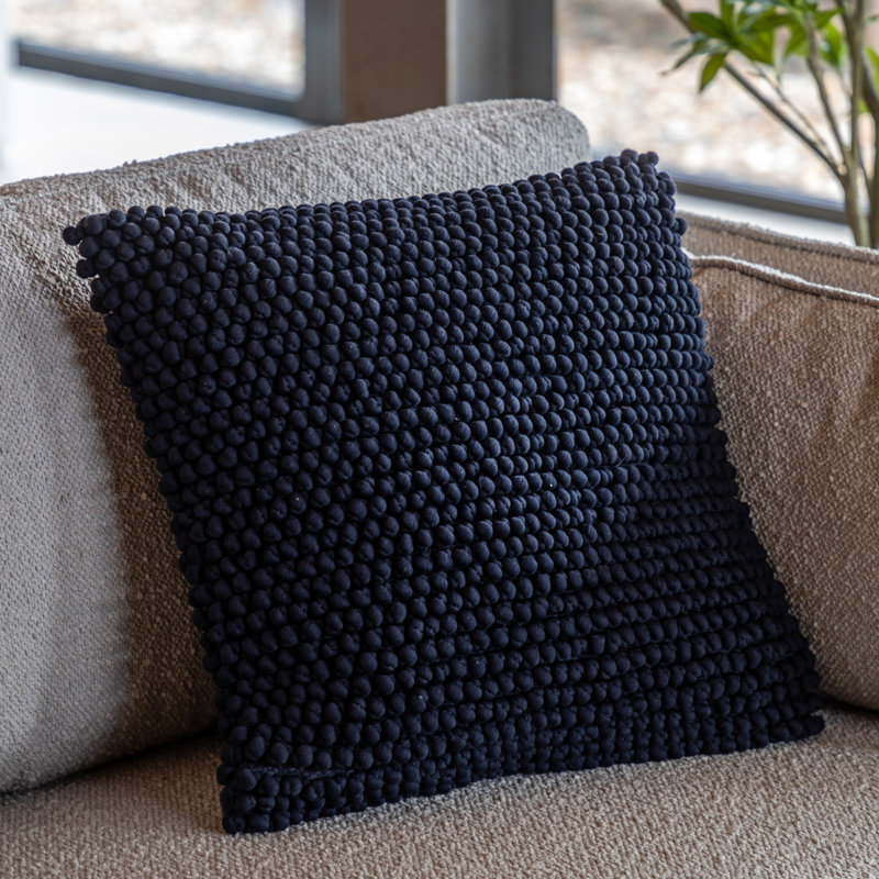 Square Cushion, Blue