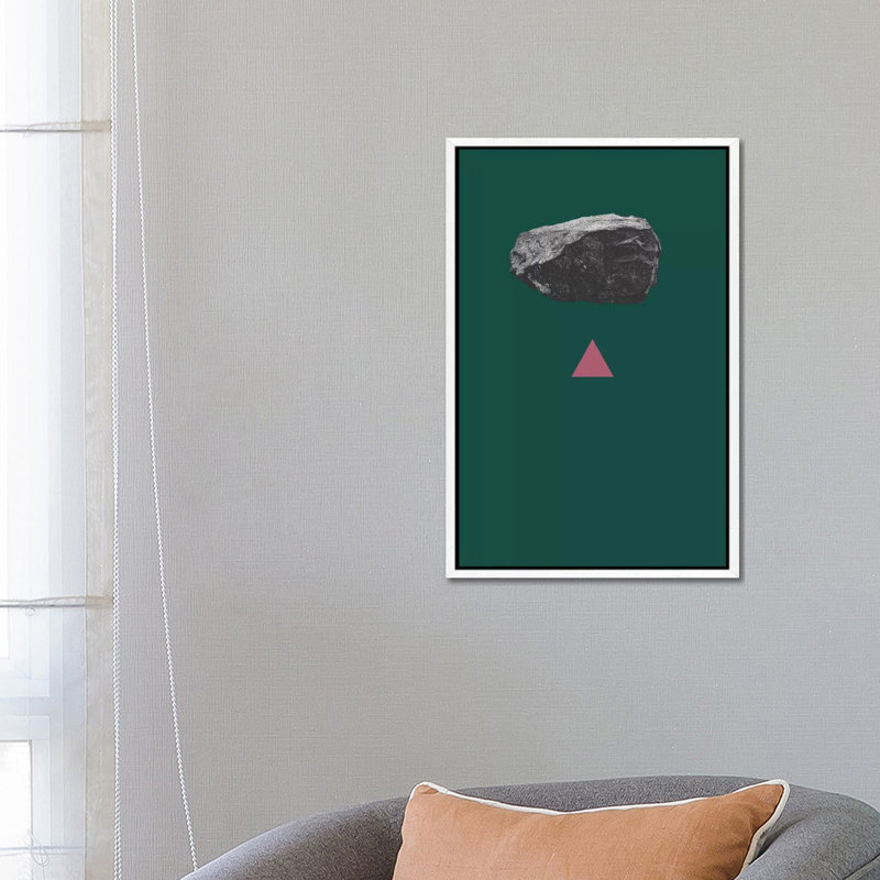 Tension by Leemo - Print on Canvas, White Framed, 66.04 cm H x 45.72 cm W