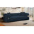 82.5" Floor Sofa with 2 Pillows, 3-Seat Corduroy Hybrid Pocketed Spring Couch, Compression Sofa for Living Room Bedroom Lounge, No Assembly Needed-1530878098