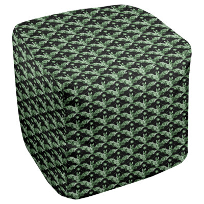 Repose-pieds cube à roussettes Leffel