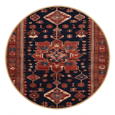 Tapis brun lavable à la machine