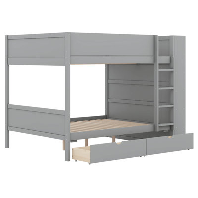 Louis Solid Bunk Bed With 2 Drawers