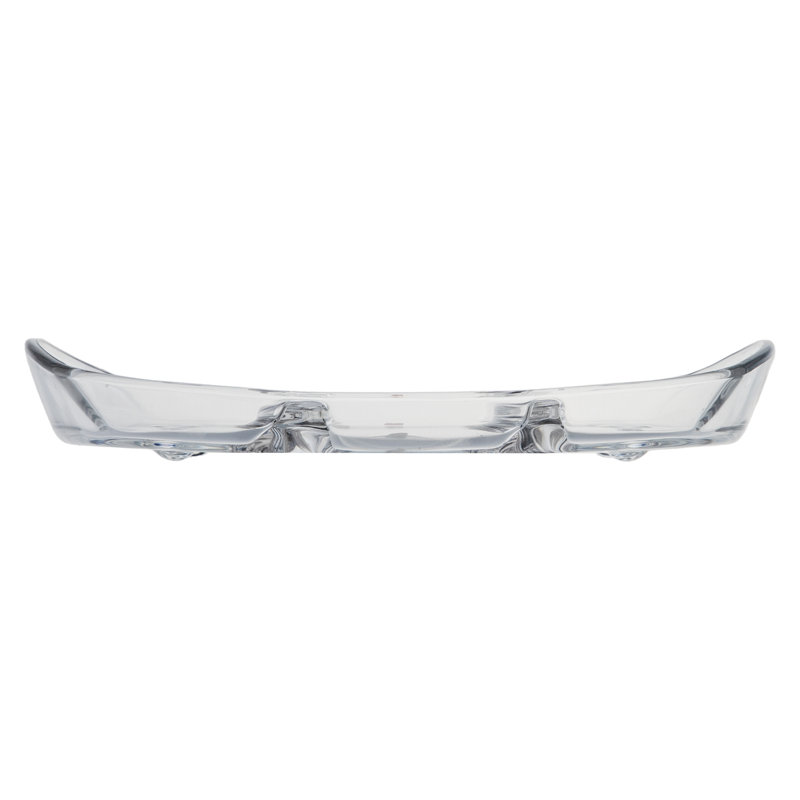 Medico Oblong Glass Tray 3 Section, 2" H x 14.5" L x 8" W