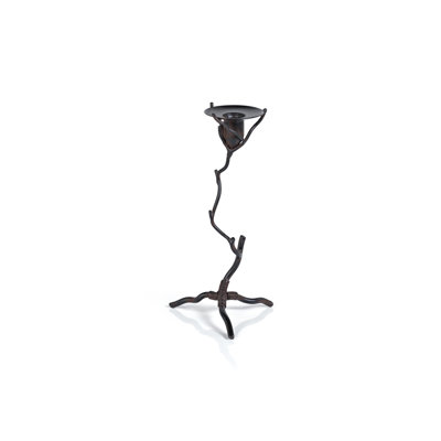 Twig Design Wrought Iron Candleholder