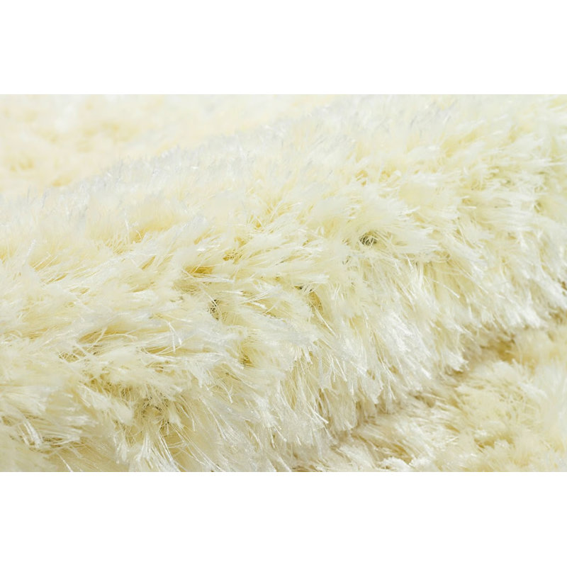 Tapis rond en coton Tulisia, Rond 4 pi 11 po