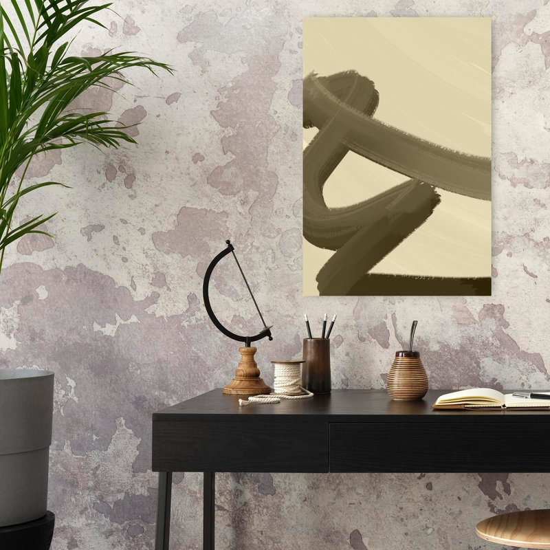 Art contemporain, art contemporain abstrait, H 24 po x l 16 po