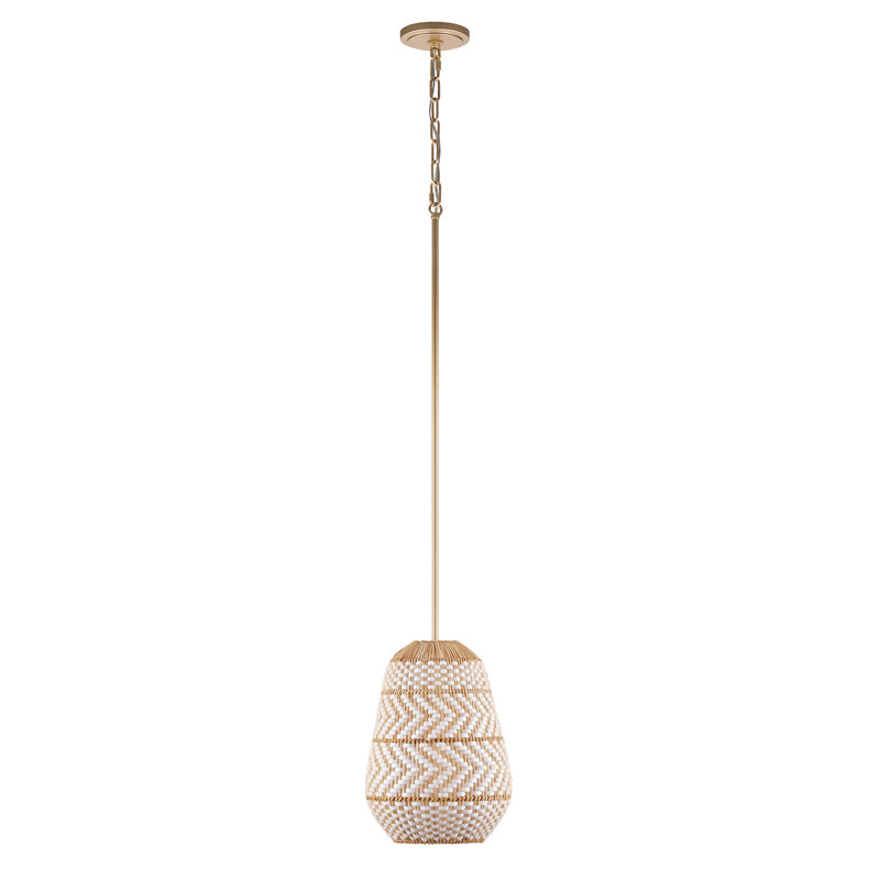 Chastyn 1 Light Soft Gold Pendant