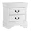 Ensemble de chambre à coucher double Fy, poignées modernes en métal, blanc classique-109972710