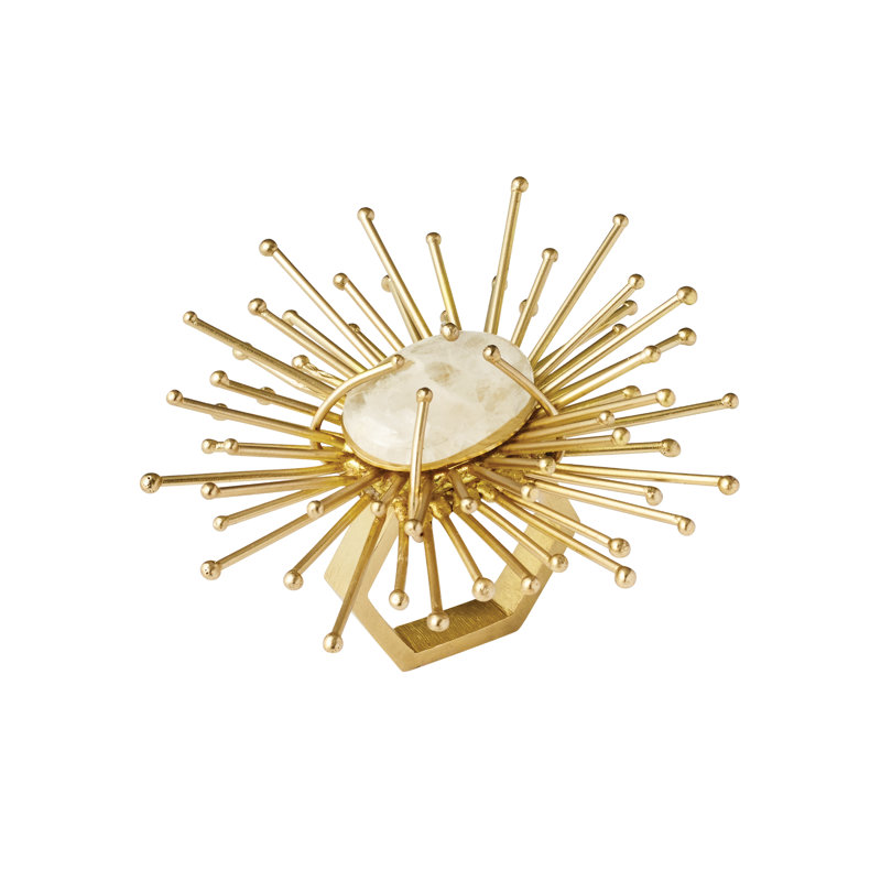 Flare Napkin Ring, Gold