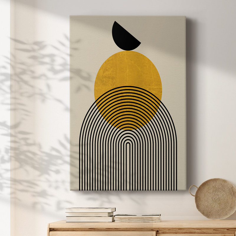 Golden Arches - Wrapped Canvas Print