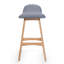 Ensemble de 2 tabourets de bar 28,5 po Mid-Century-1274046635-1274046638