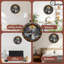 Horloge murale loup