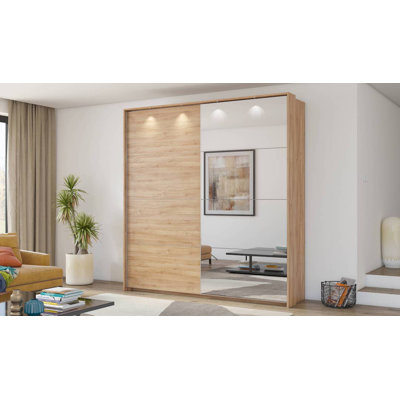 Detjon 2 Door Wardrobe
