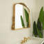 Miroir décoratif en polyuréthane 35 po de style rétro exquis 35 po