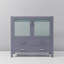 Meuble-lavabo gris foncé 36 po X P 18,25 po D