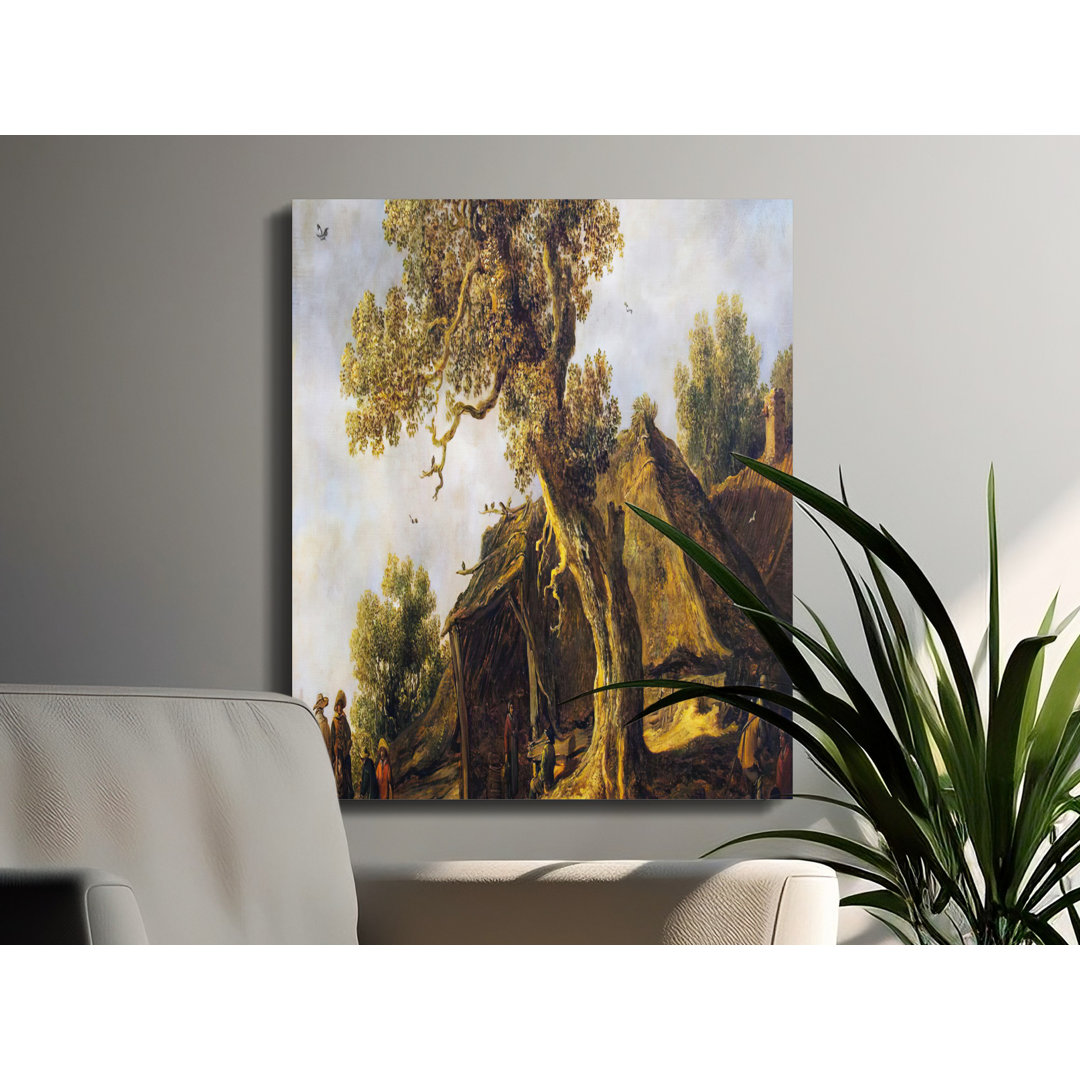 Old Master Landscape Canvas Wall Art, Dutch Golden Age Painting, Gallery Wrapped, Ready to Hang, Home Decor, Archival Quality, Statement