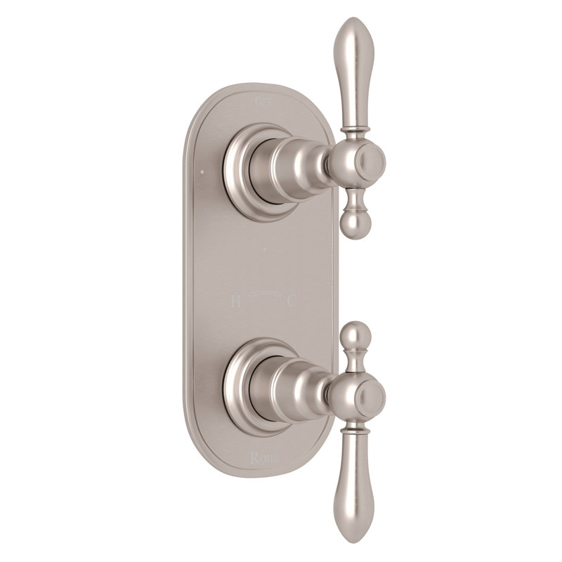 Arcana™ 1/2" Thermostatic Trim with Diverter, Satin Nickel