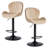 Swivel Adjustable Height Bar Stools, Leather Upholstered Counter Stools, Modern Pub Stool-246650744-267859241