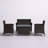 Rayna 4 - Person Patio Conversation Sets with Cushions-2011402699