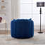 Fauteuil d'appoint en tonneau surdimensionné de 40,1 po de largeur à 360 ° avec fonction pivotante et canapé demi-confortable avec 3 coussins-1811458111