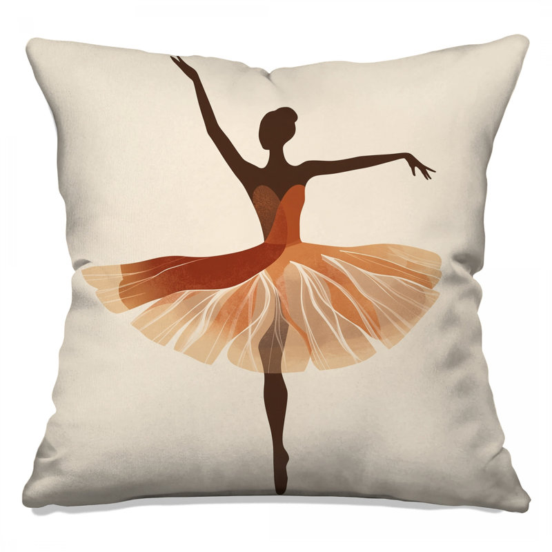 Coussins Ballet Dancer, 18 po x 18 po