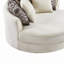 Comfortable Swivel Chair with Detachable Pillows for Relaxation-2001662227