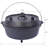 Pre-Seasoned Cast Iron Dutch Oven with Skillet Lid, Perfect for Outdoor Camping and Cooking, 4.5 Quart Capacity
