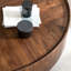 Drum Coffee Table with Storage-814923588