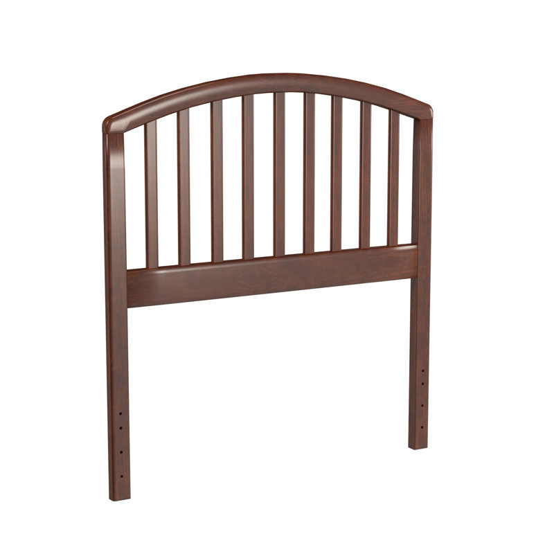 Brekke Solid Wood Headboard, Twin, Walnut