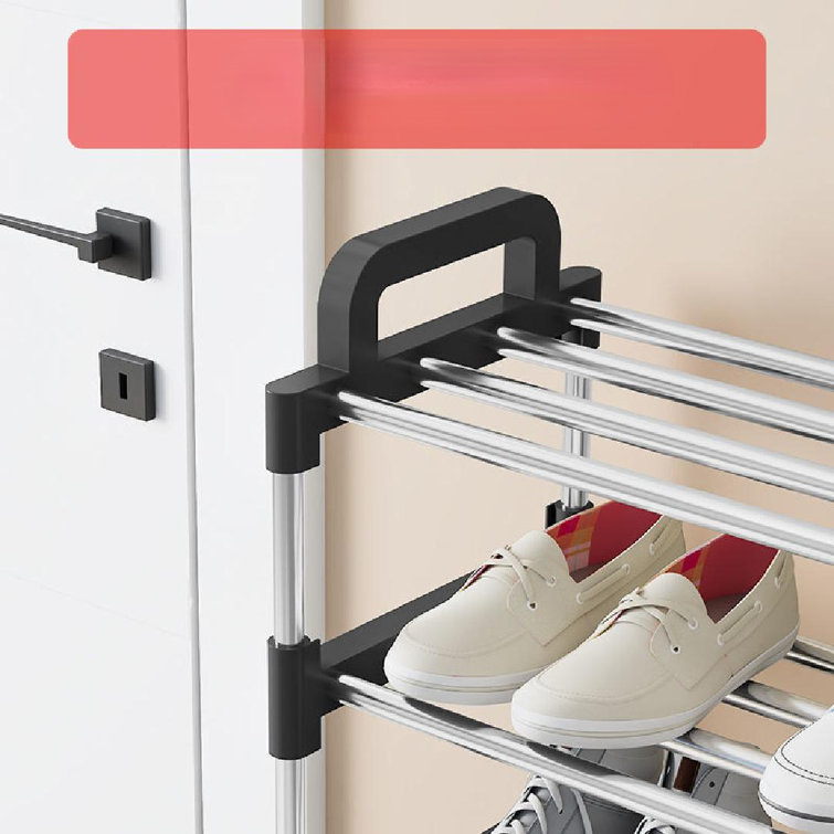 24 Pair Shoe Rack Rebrilliant